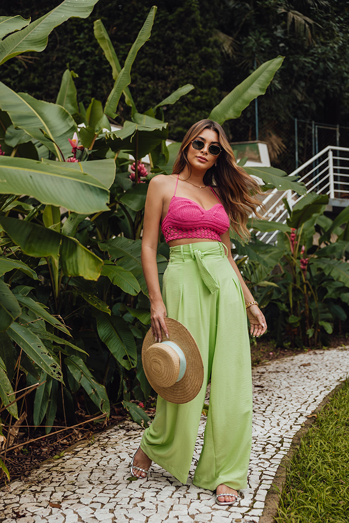 Cropped Rosa Cítrico